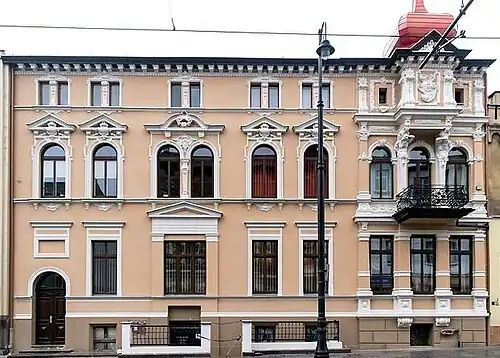 Facade on Dworcowa Street