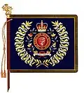 The pre-2023 regimental colour