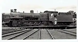 East African Railways publicity photograph of TR no. 252, c. 1953