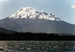 The Chimborazo volcano