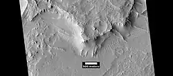 More linear ridge networks from same location as previous two images, as seen by HiRISE under HiWish program