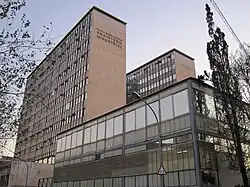 The "Torres de l’ETSEIB" on Avinguda Diagonal