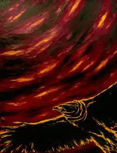 Eagle and snake, 1997.