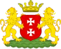 Early Coat of Arms of the Republic of Danzig c 1808