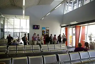 East Kimberly Regional Airport (Kununurra) departure lounge