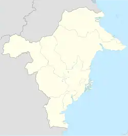 Batu Putih is located in East Kalimantan