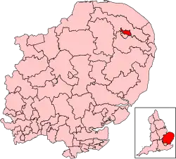 Map of constituency