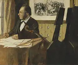 The Violoncellist Pilet, 1868–1869