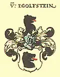 Coat of arms from Siebmacher's Armorial of 1605