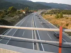 Egnatia Odos near Asprovalta.