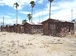 El Mirage Motel. These are the individual rooms of the motel which were used by motorist who traveled through Grand Ave.
