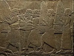 Elamite vertical harps