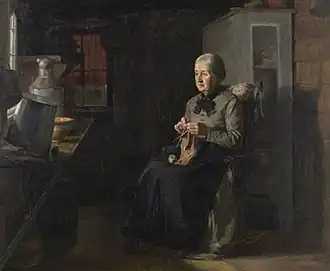 Elizabeth Coffin, The Window Towards the Sea: Phebe Folger Pitman, c. 1886-1887, Nantucket Historical Association