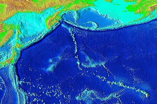 Hawaiian–Emperor seamount chain is located in 100x100