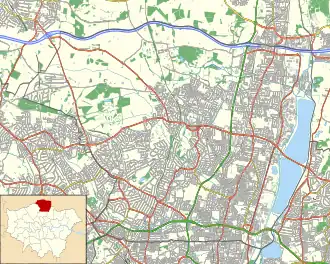 Forty Hall is located in London Borough of Enfield