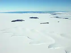 L-R: Tent, Inaccessible, Big Razorback, Little Razorback