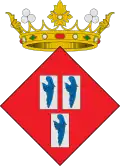 Coat of arms of Sentmenat