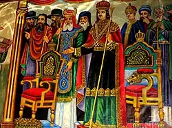 Painting of Solomon, Ethiopian Chapel in the Church of the Holy Sepulchre