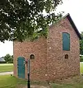 Fairvue Plantation, restored Mare Barn; Gallatin, Tennessee,