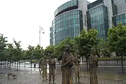 Image 34Famine sculpture at the IFSC