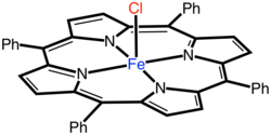 Iron(tetraporphyriinato) chloride
