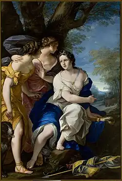 Diana with nymphs