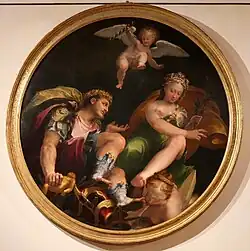 Value crowned by Fame, Castelvecchio Museum, Verona