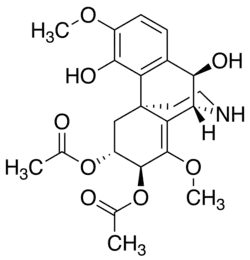 Chemical structure of fenfangjine G.