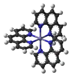 The structure of the [Fe(o-phen)3]2+ complex cation in ferroin