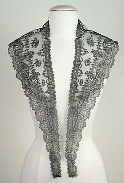 French, silk, mid-19th century.