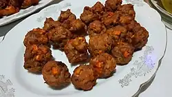 Fried bola-bola from the Philippines