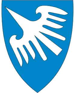 Coat of arms of Finnøy Municipality (1983-2019)