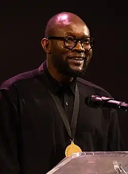 Mujila at the 2024 National Book Awards finalist reading