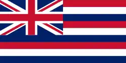 Flag of Kingdom of Hawaii, (1816–1845)