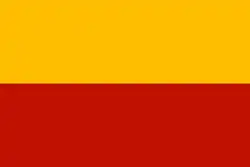 Yellow-red bicolour used simultaneously with other bicolours and tricolours since the second half of 19th century[12]