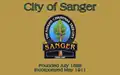 Flag of Sanger, California