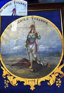 Virginian flag from October 1859