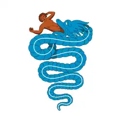 War flag (Vexillum civitas) of Milan from the Visconti era (1277-1395)