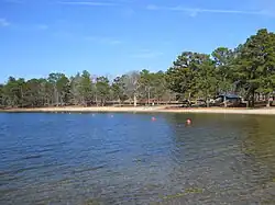 Designated swimming area