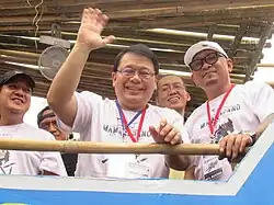 Ferdinand Topacio at the 48th Metro Manila Film Festival Festival Parade of Stars