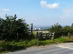 From Higham Lane looking north