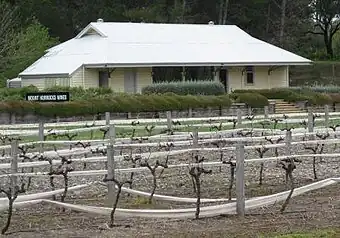 Former railway station, now a cellar door