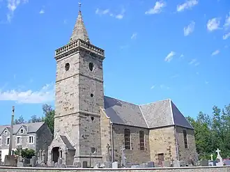 The church in Sainte-Pience