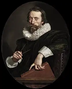 Portrait of the Italian poet Giambattista Marino