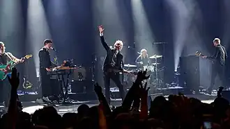 Franz Ferdinand performing live in 2018