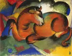 Roter Stier, Red Bull (1912), Pushkin Museum in Moscow