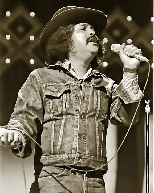 Freddy Fender performing Tejano music in Nashville, Tennessee (1977)