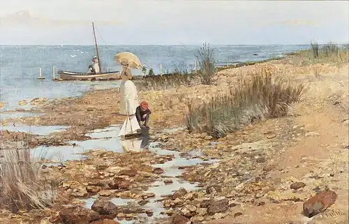 Moyes Bay, Beaumaris, 1887