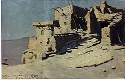 Frederick Melville DuMond "Sunrise at Walpi" (1911)