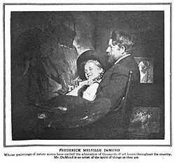 Frederick Melville DuMond with Daughter Camille